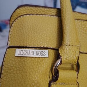Michael Kors Mustard Yellow Shoulder Bag